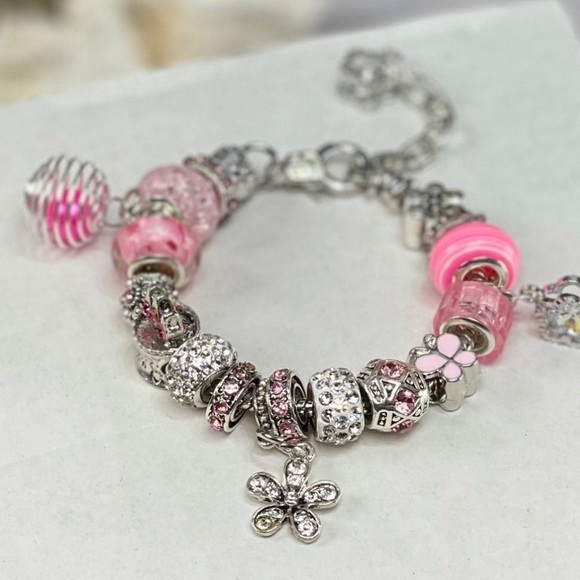 10 Europeon Pandora Style Snake Chain Bracelets DIY Jewelry Making BULK Lot - Picture 4 of 10